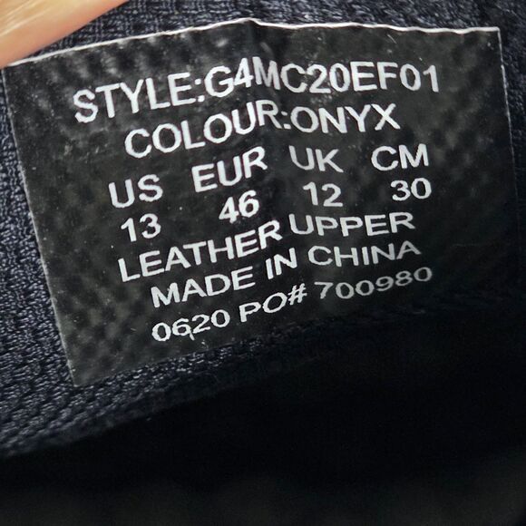 G/Fore G4 Gallivanter Golf Shoes Onyx Black Pebbled Leather Men’s Size 13 main image 8